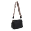 SG SUGU Andrea Triple Compartment Shoulder Bag with Detachable Adjustable