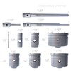 GSTK 15pcs Concrete Hole Saw Set (30 40 50 65
