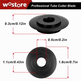 Wostore 20pcs Tube Cutter Spare Wheel Blade Replacement Blades for Pipe Copper Tubing Cutting Tool