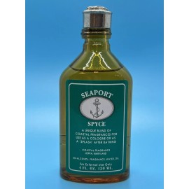Coastal Fragrance Seaport Spyce Cologne with Atomizer 4 Fl. Oz./120 ml.