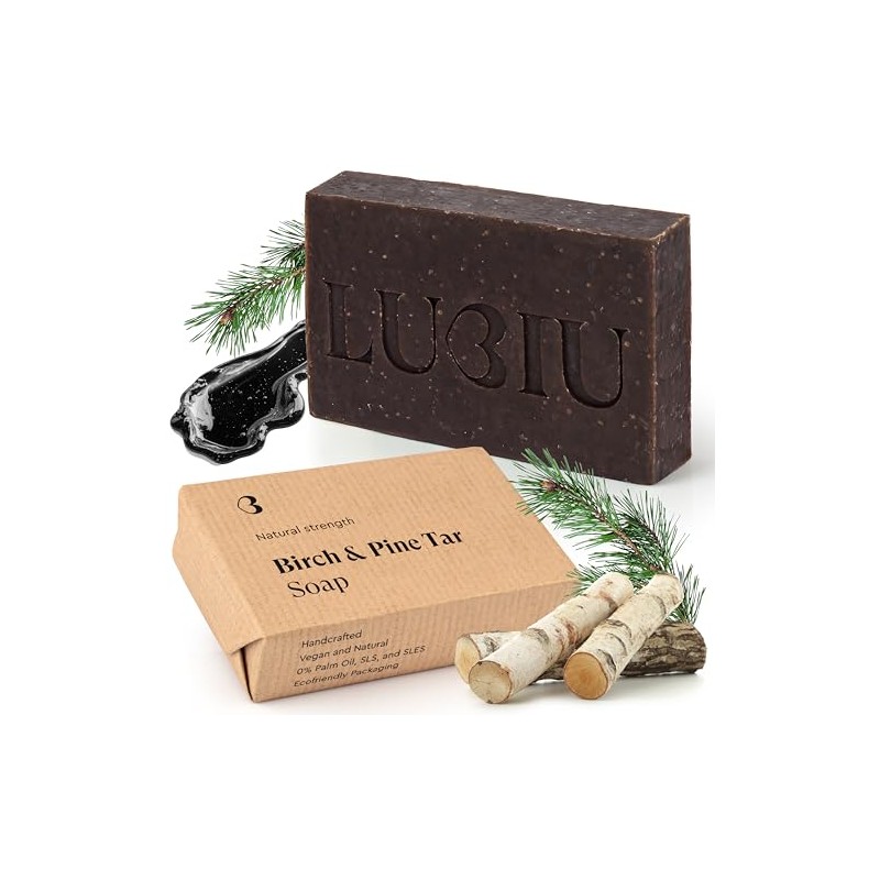 Tar Soap with Pine Oil and Birch Tar 100 g