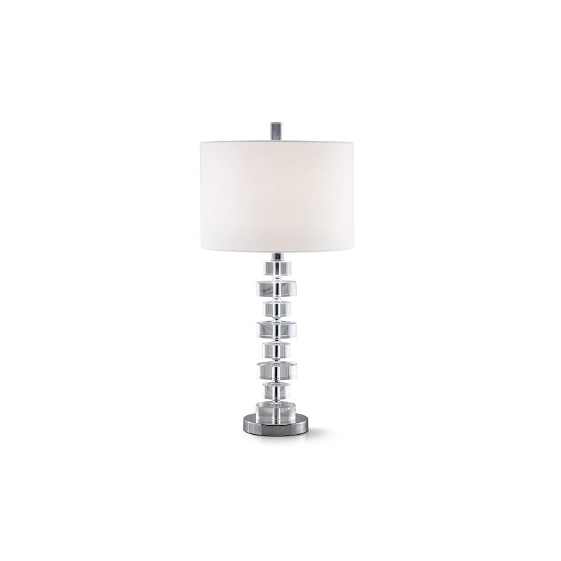 HOMEGLAM Verona 26"H Crystal Table Lamp