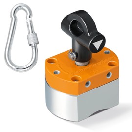 DTLHCNCT 180LB ON/Off Switch Magnet - Multipurpose Magnetic Welding Holder for Lifting, Weld Positioning, Metal Salvage & Screening - Reusable Industrial Magnet with Safety Lock