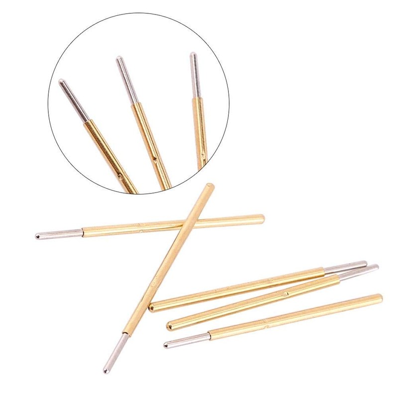 100 pcs P50-J1 Spring Test Probe, 0.68mm Spring Pressure Test