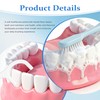 Lomgwumy Disposable Toothbrushes with Toothpaste, Light Grey (20-Pack)