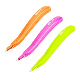 Staple Remover Professional Magnetic Easy Staple Removers Tool 3 PCS Staple Puller Remover Staple Pullers for Office, School and Home (Multicolor)