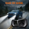 DRFG LED Fog Lights with Daytime Running Lights for Tacoma