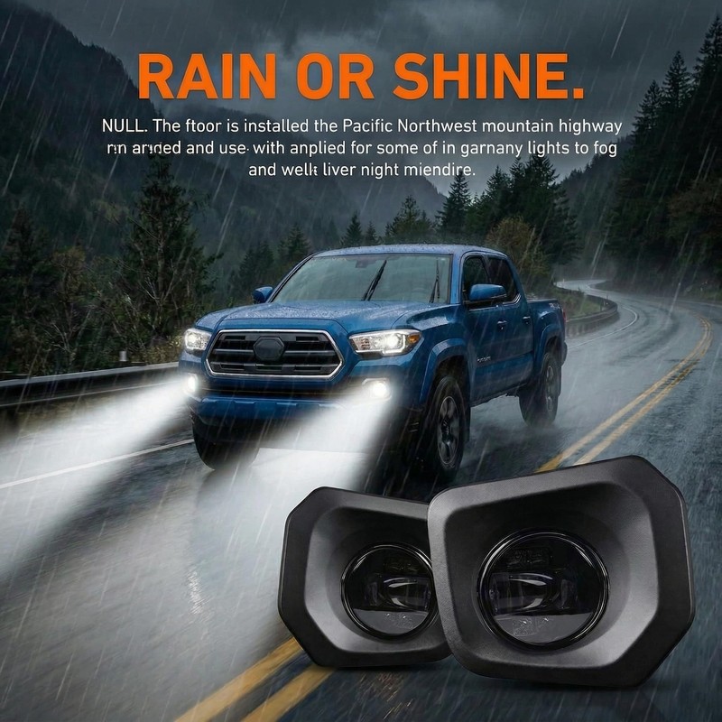 DRFG LED Fog Lights with Daytime Running Lights for Tacoma