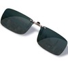 SOXICK Clip-on Sunglasses, Polarized Sunglasses, Clip On Top of Glasses,
