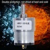 DC Gear Motor Aluminum Alloy Shell Rustproof Low Friction Brass