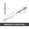 Victhur Honing Steel Kitchen Knife Sharpener Rod 12 Inch Sharpening