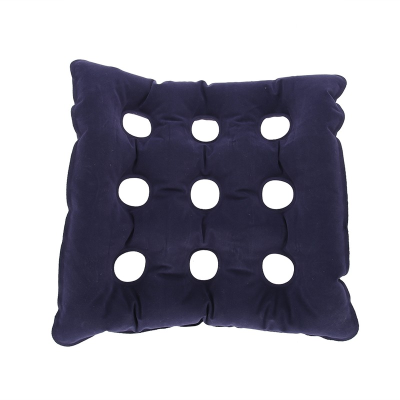 Portable Thick Inflatable Seat Cushion Comfortable Chair Cushion for Elderly