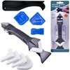 3 in 1 Silicone Caulking Tool Kit - Silicone Metal