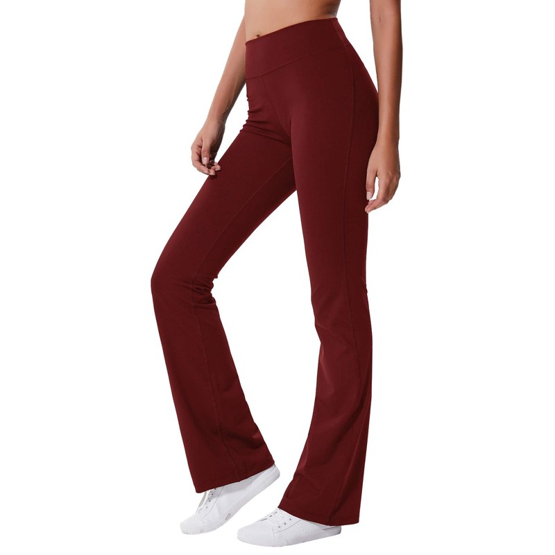 ChinFun Flared Leggings for Women Flare Pants Cotton Like Yoga