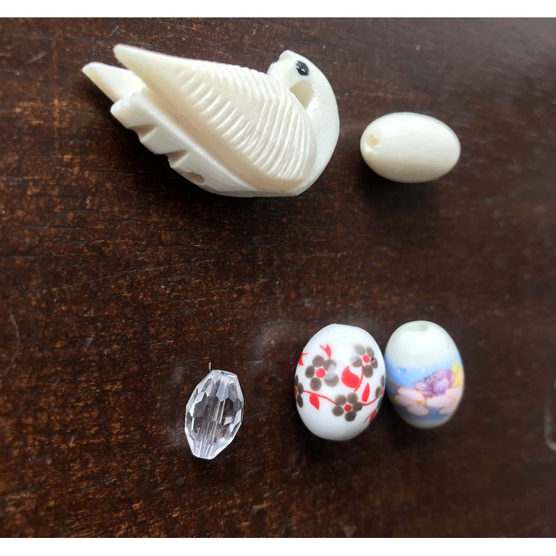 Set of 5 Tuning Bead Manka for Sitar Beautiful Hand