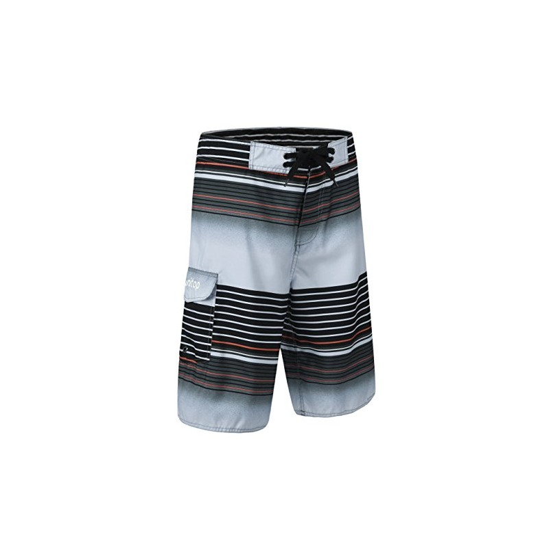 unitop Pantalones cortos de surf para hombre, de secado rápido,