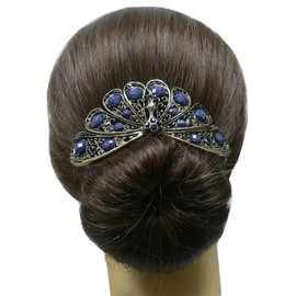 For Women Set of  2 Large Phoenix Barrettes Wing in Full Flair for Women Thick Hair 5899-2