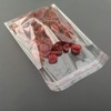 Borningfire 200 Pcs 4"x4" Square Clear Cello Cellophane Bags Resealable