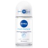 NIVEA 3 PK NIVEA Fresh Natural Roll-On Deodorant 72H Anti