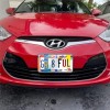 Grateful Letter Art Front Vanity License Plate #LP-TL004
