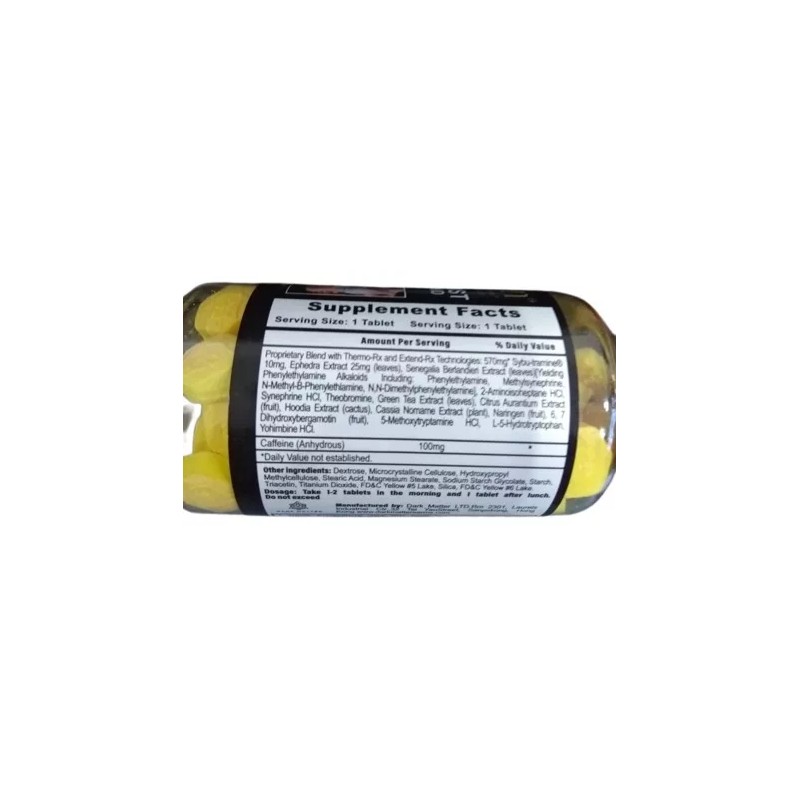 Dark Matter Sybtudren Sibu Tramina Y Extracto De Efedra Sabor