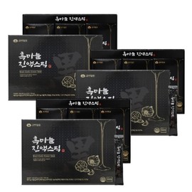 Goydamun Immune Strengthening Black Garlic Extract Stick 15g / 고이담은 면역강화 흑마늘진액스틱 15g x 30포 3개 90일분 흑마늘즙 부모님 선물 쇼핑백증정