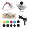 Fafeicy Arcade Game Button Kit Zero Delay Arcade Game DIY