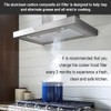 97007696 Range Hood Filter Charcoal Odour Filter for Range vent