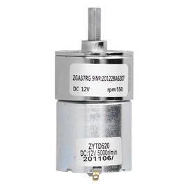 Electric Motor Micro Speed Reduction Low Noise Porous Bearing Machinery Accessories DC 12VZGA37RG 550R-12V