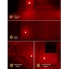L LOHAS LED Red Night Light Plug in, Motion Sensor