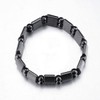 VIKI LYNN 2 Pcs Hematite Magnetic Bracelets for Women and