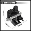 Hihaha Rear Door Liftgate Tailgate Lock Trunk Latch Actuator, for