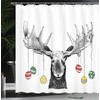 Abakuhaus de_32 Multicoloured Shower Curtain