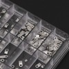 Assorted 10 Size Watch Parts Watch Movements Fixing Adapter Securing
