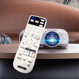 Replacement Remote Control 219863500 fit for Epson Projector PowerLite E20 119W X49 W49 118 982W 1288 EB-720 EB-L200X EB-L520U BrightLink 1480Fi 1485Fi EB-725Wi 735Fi 725Wi EX3280 Home Cinema 880 880X