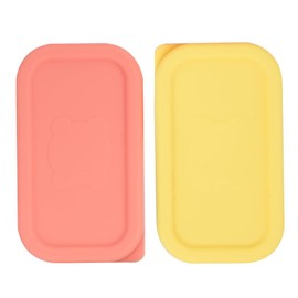 Rectanglar Silicone Can Covers Compatible with Spam Jalapeño Can and Hormel Spam Can 12oz, Can Lids for Spam Canned Meat, Can Cover for Canned Goods, Freezer Dishwasher Safe, 2 Pack (Can NOT Included)