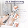 Body Brush Back Scrubber, 17 in Never Mold Back Brush