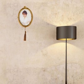 SDlumeiy Oval 5x7 inch Resin Picture Frame with Tassel Tabletop and Wall Mounted Frames for Room and Living Room Decoration (Vintage Gold 5x7)