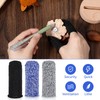 YBEATY 24PCS Finger Cut Resistant Protector Gloves Cots Breathable Reusable