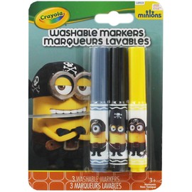 Crayola 3ct Minions Markers - Eye, Matie