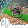 POPETPOP Pet Water Bottle Rabbit Water Dispenser, 2pcs Hamster Water