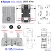 ZJWZJH 10Amp 24V Relay Din Rail Power Relay 8 Pin