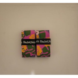 Racket Pets Kids Tennis Racket Overgrip, Animal Print Non-Slip Tennis Grip Tape for Junior Rackets, Fun Patterned Replacement Grip for Boys & Girls, Comfortable for Children’s Racquets, 2 Pack