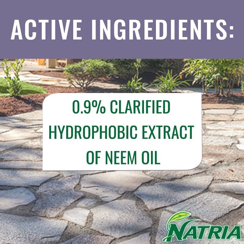 Natria Neem Oil Spray for Plants Pest Organic Disease Control,