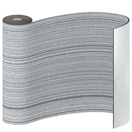 WIFEA Vinyl Flooring Roll - Simulated Carpet Texture Peel and Stick Floor Tiles - 15.7" Wx 393.7" L /43 Sq.Ft, Durable and Waterproof Vinyl Plank Flooring for Enhancing Your Home Décor, Light Grey