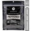 Organic Beef Jerky, 100% Grass-Fed, Peppered Flavor, 2.25 Ounce