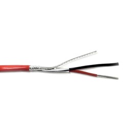 KWANGIL Equal to Belden 88760 18AWG 1Pr High Temp 300V 200C Plenum Rated CMP Str TC FEP Ins Overall Shielded FEP JKT for Communications, Audio, Control, Signaling, Power-Limited Systems Red 100FT