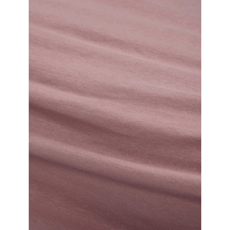 ESSENZA Fitted Sheet The Perfect Organic Jersey Wood Rose, 90-100