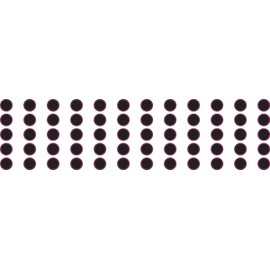 StickerTalk Black Camera Dots Webcam Covers, 1 sheet of 60 stickers, 0.1875 inch diameter each