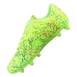 Vizari Zodiac - Zapatos de fútbol para niños y niñas, Ligeros y duraderos con Suela de TPU Moldeada, Entrenamiento al Aire última intervensión y Partidos, Verde, 15 MX Niño